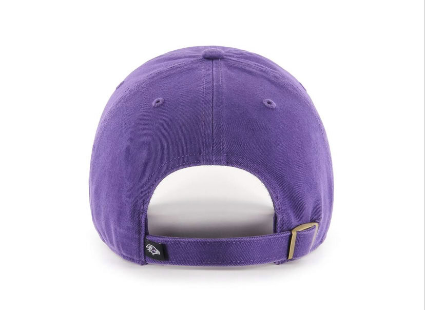 Baltimore Ravens '47 Brand Purple Clean Up Adjustable Hat - Sports