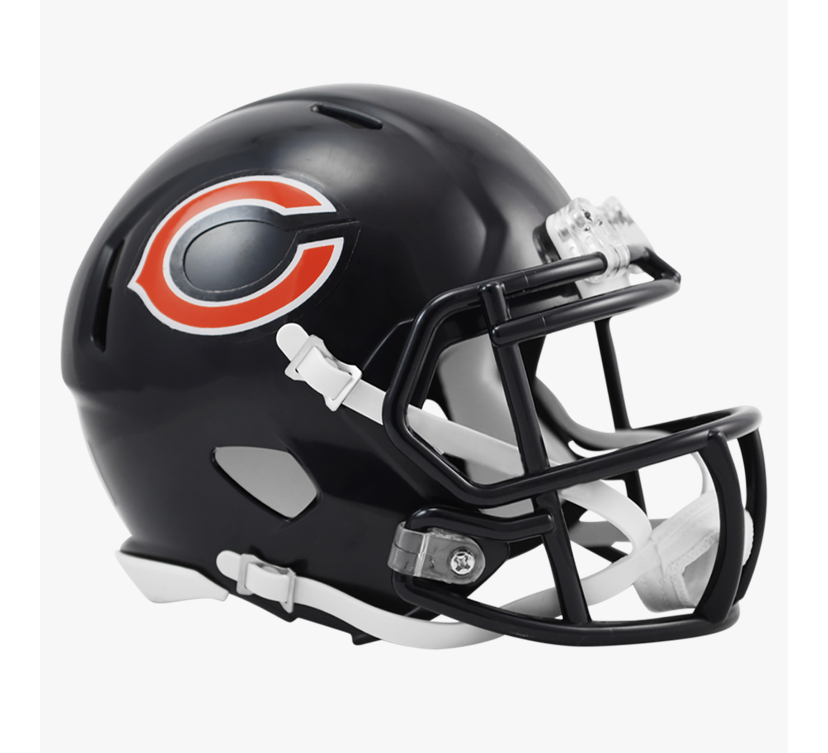 Chicago Bears Riddell Mini Speed Helmet - Sports Closet