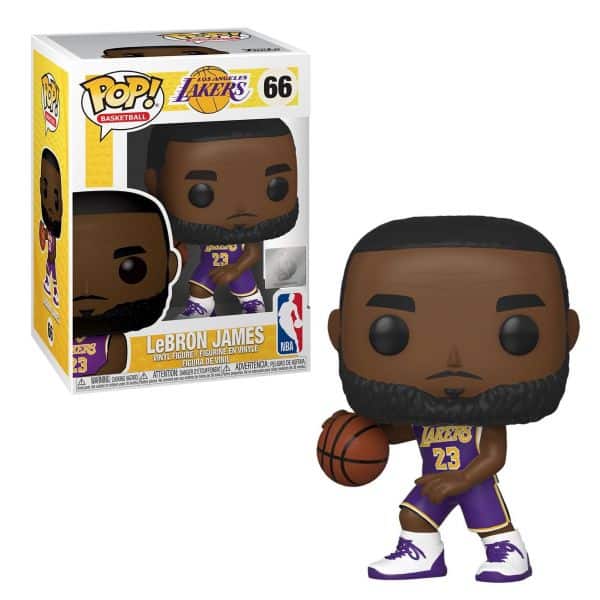 Funko POP! NBA: Lakers LeBron James #6 Collectibles Multicolor 889698657921 - Best Buy - View #5