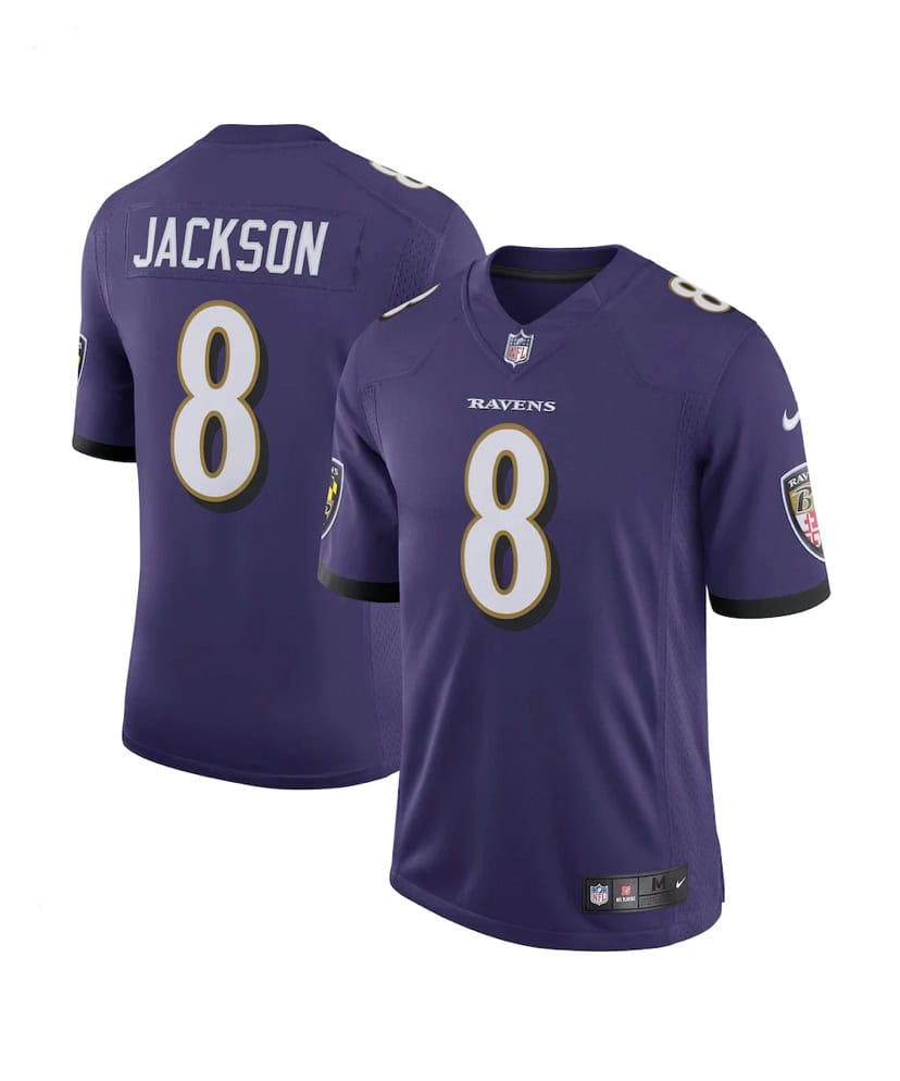 NFL レイブンズ ラマー・ジャクソン NIKE リミテッドジャージ【MD】 Men's Baltimore Ravens Lamar Jackson Nike Purple Vapor Limited