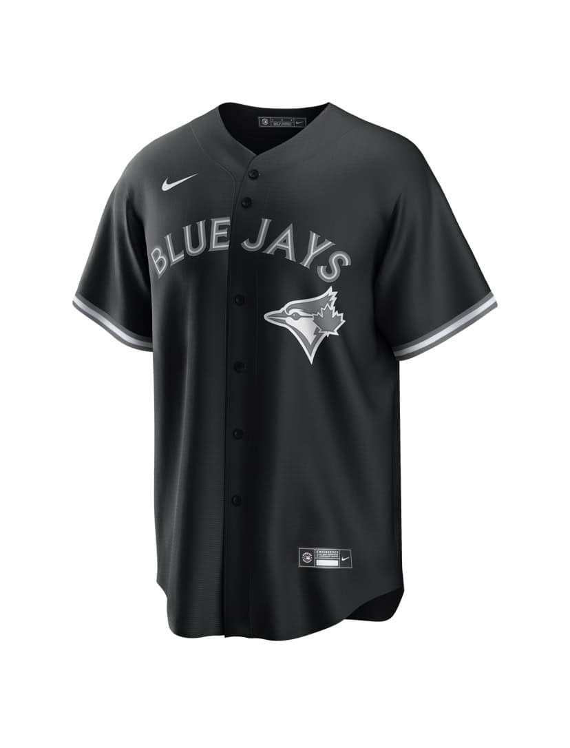 Men's Toronto Blue Jays Nike Fashion Black Replica Team Jersey