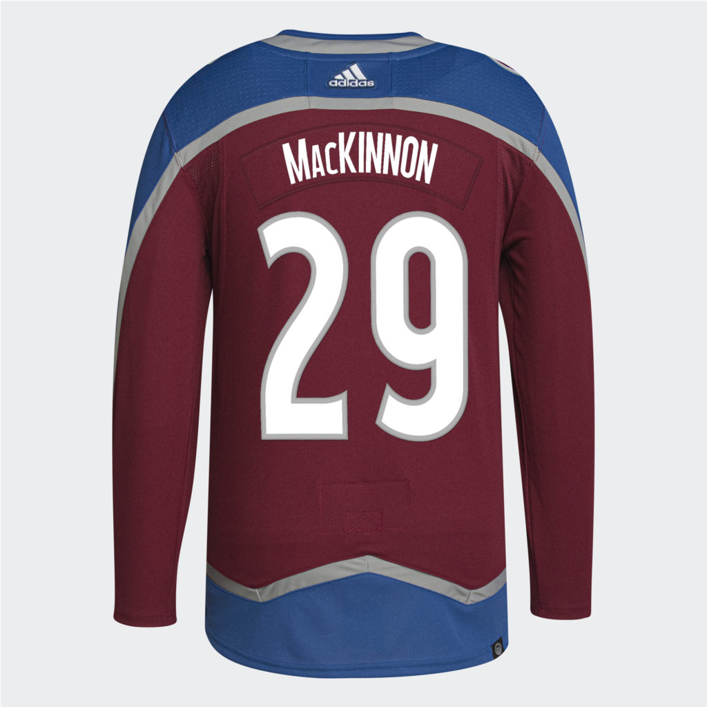 Colorado Avalanche Nathan Mackinnon Mackinnon Alternate Jersey