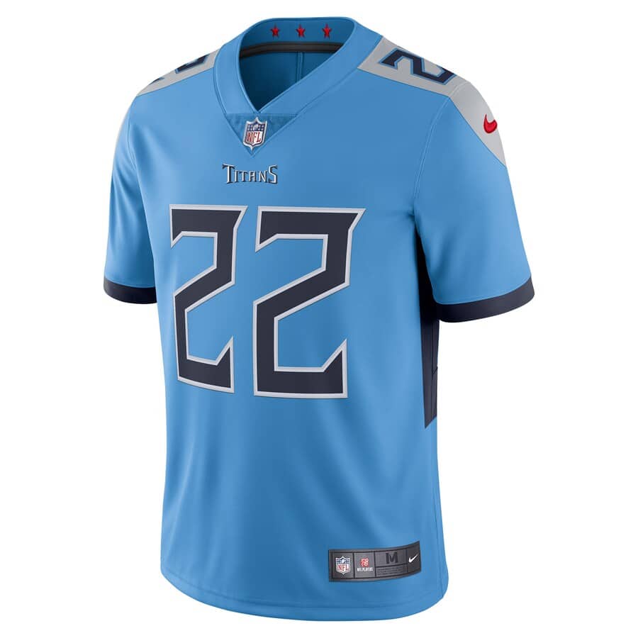 Men's Tennessee Titans Derrick Henry Nike Light Blue Vapor Limited