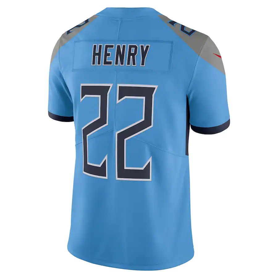 Men's Tennessee Titans Derrick Henry Nike Light Blue Vapor Limited