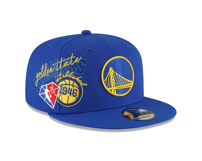New Era Men's NBA Golden State Warriors Y2K Flaw Less 9Fifty Snapback Hats main image 1
