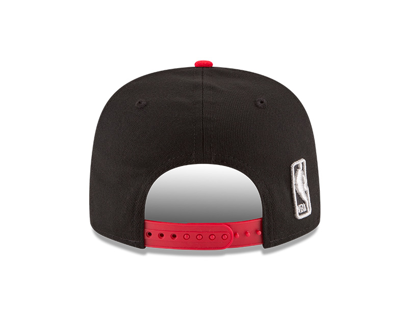 New Era Toronto Raptors Black/Red 9FIFTY Adjustable Snapback Hat
