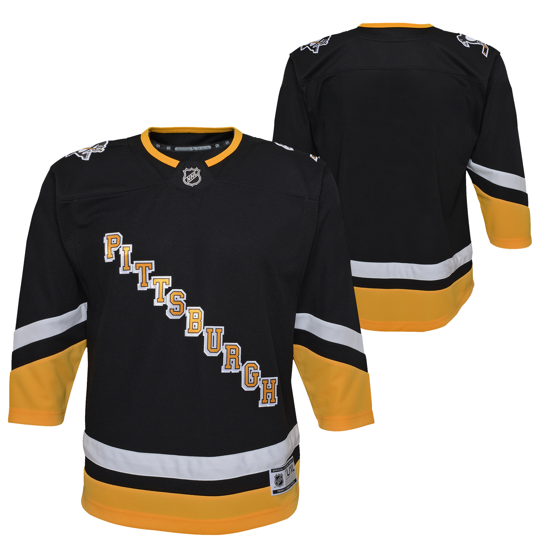 Child Pittsburgh Penguins Alternate Black Premier Jersey Sports