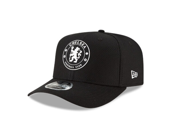 Chelsea New Era Black 9FIFTY Stretch Snap Adjustable Hat