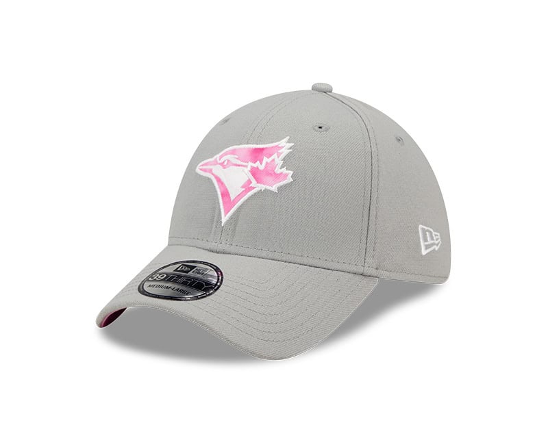 New Era Toronto Blue Jays 2022 Grey/Pink Mother's Day - 39THIRTY
