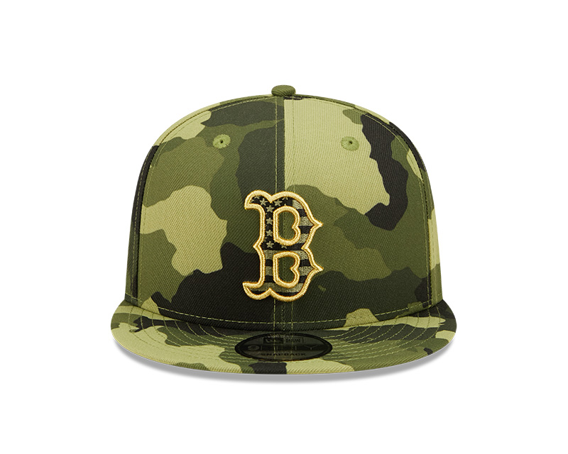 Adjustable Camouflage Fitted Baseball Cap Boston Red Sox New Era