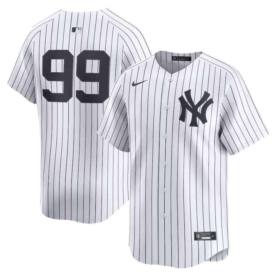 Men's New York Yankees Aaron Judge Nike White Home Limited Player