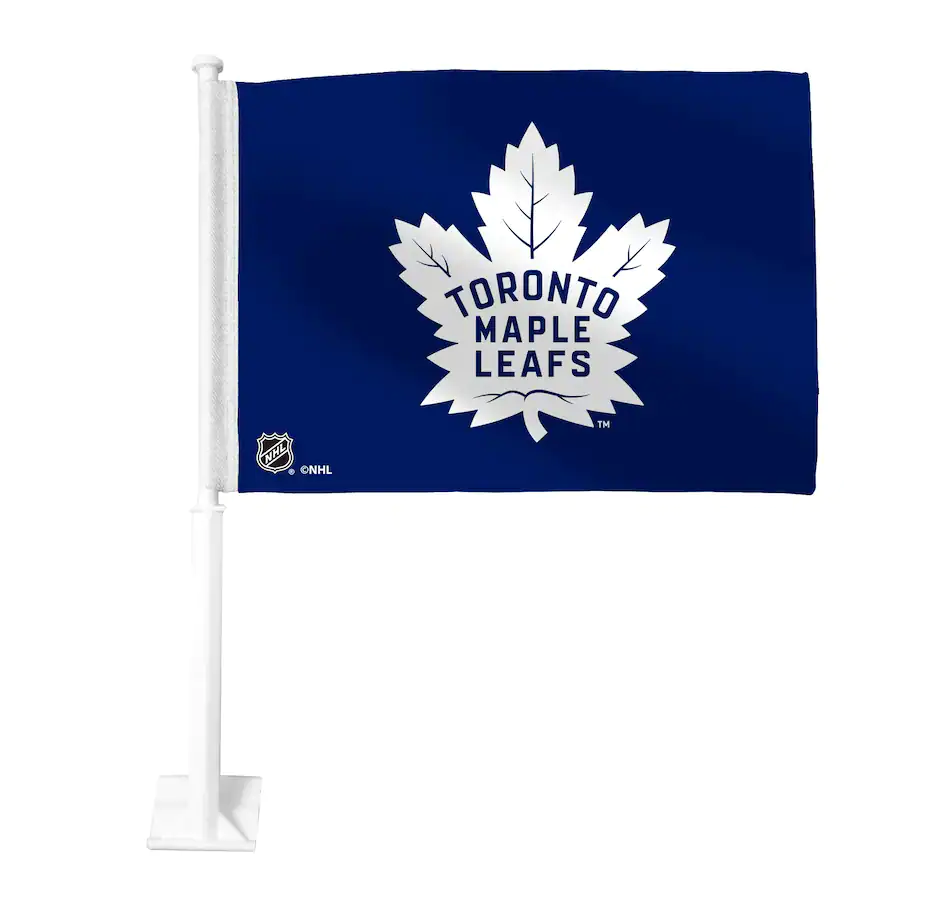 Bandiera Da Giardino Toronto Maple Leafs Doppia Faccia - 31.8 X 45.7 Cm, Poliestere, Licenza NHL