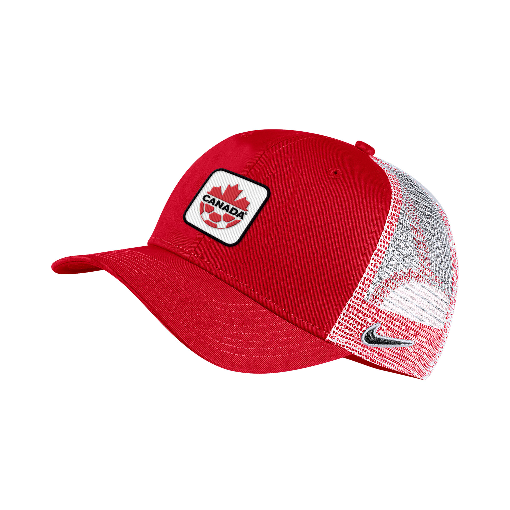 red nike snapback