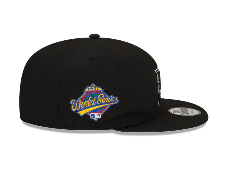 Casquette New Era 9FIFTY Florida Marlins - MLB - Noir Snapback Taille Unique - Occasion