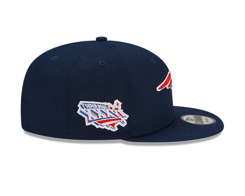 New England Patriots New Era Navy Super Bowl XXXVI - 9FIFTY