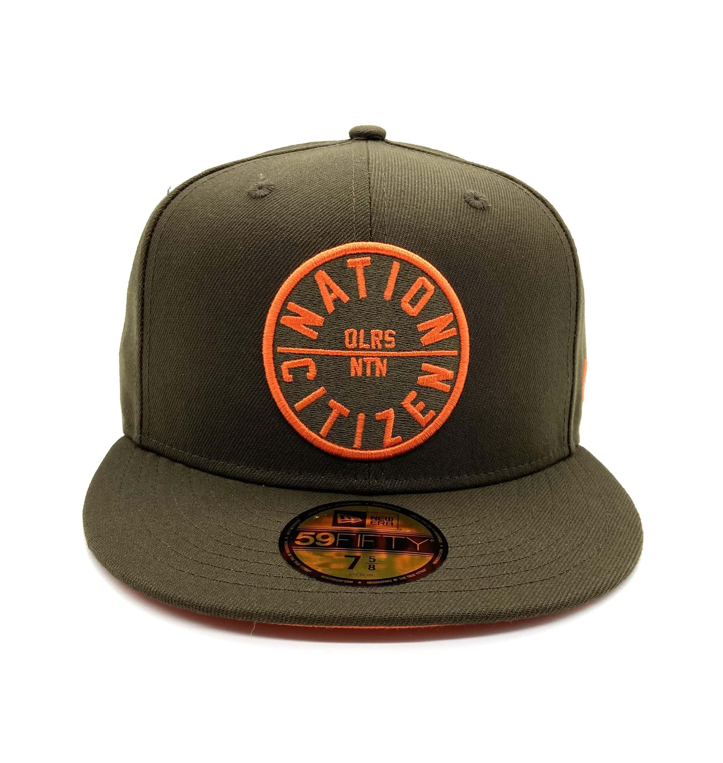 Oilersnation Nation Citizen New Era Walnut/Orange Basic 59FIFTY