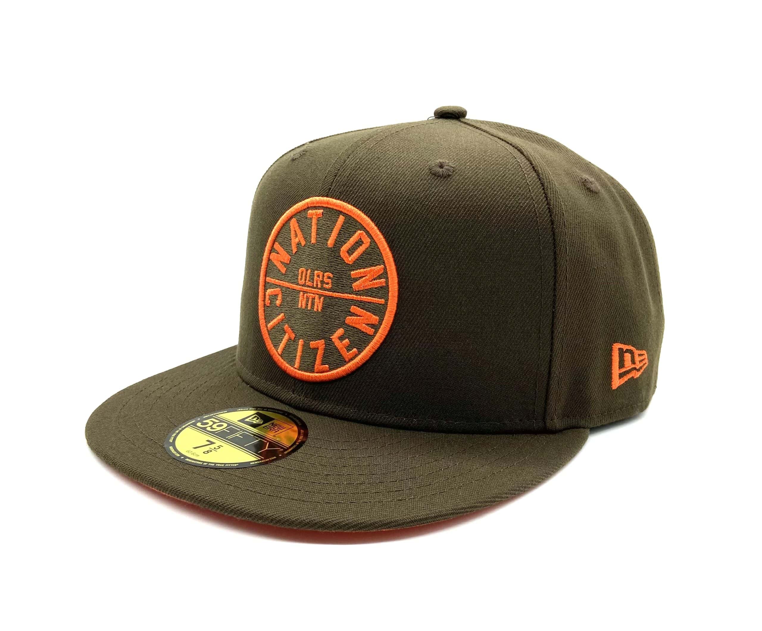 Oilersnation Nation Citizen New Era Walnut/Orange Basic 59FIFTY