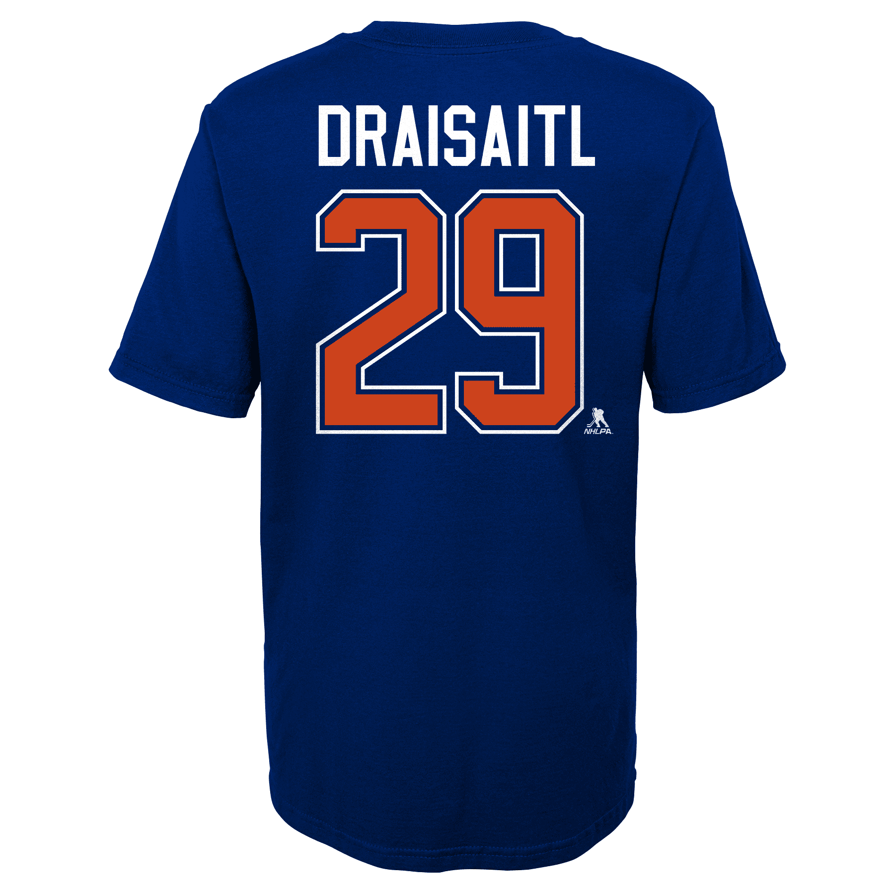 Youth Edmonton Oilers Leon Draisaitl Name & Number Royal - T-Shirt 