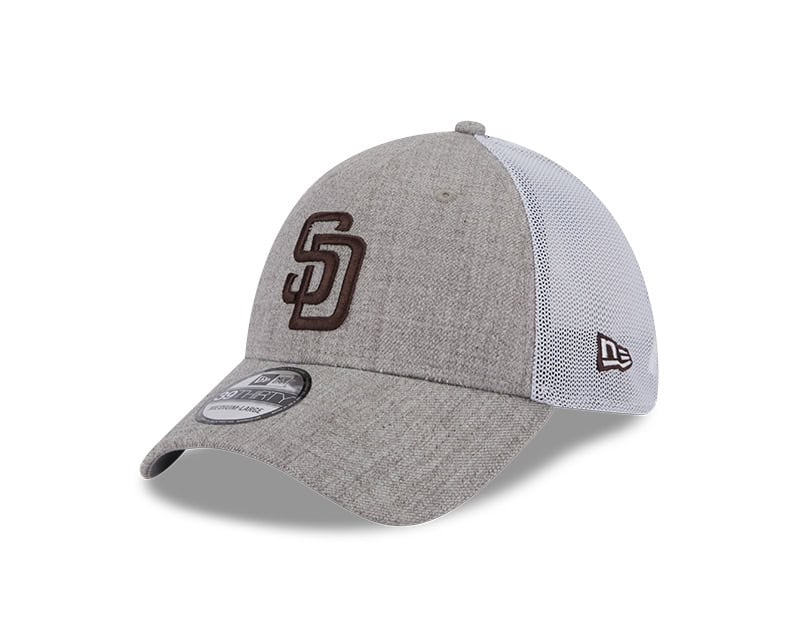 San Diego Padres New Era Heathered E1 - 39THIRTY Flex Hat - Sports