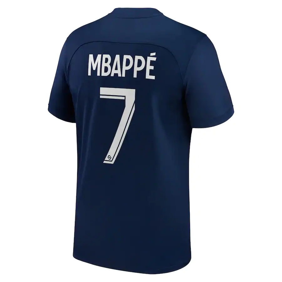 Men's Paris Saint-Germain Kylian Mbappé 2022/23 Nike Stadium Home
