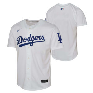 Youth Los Angeles Dodgers Nike White Home Replica Jersey - Sports