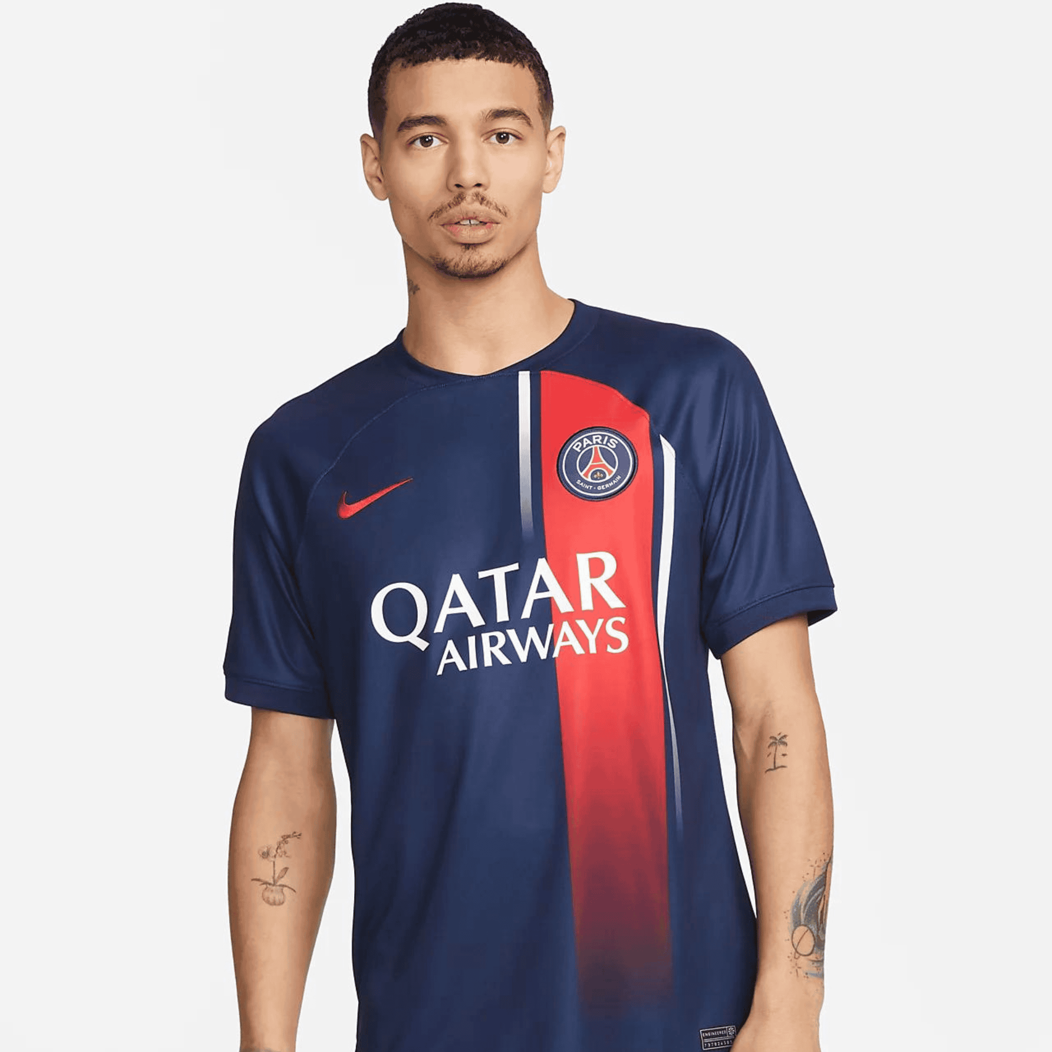 Men's Paris Saint-Germain 2023/24 Nike Stadium Home Replica Jersey
