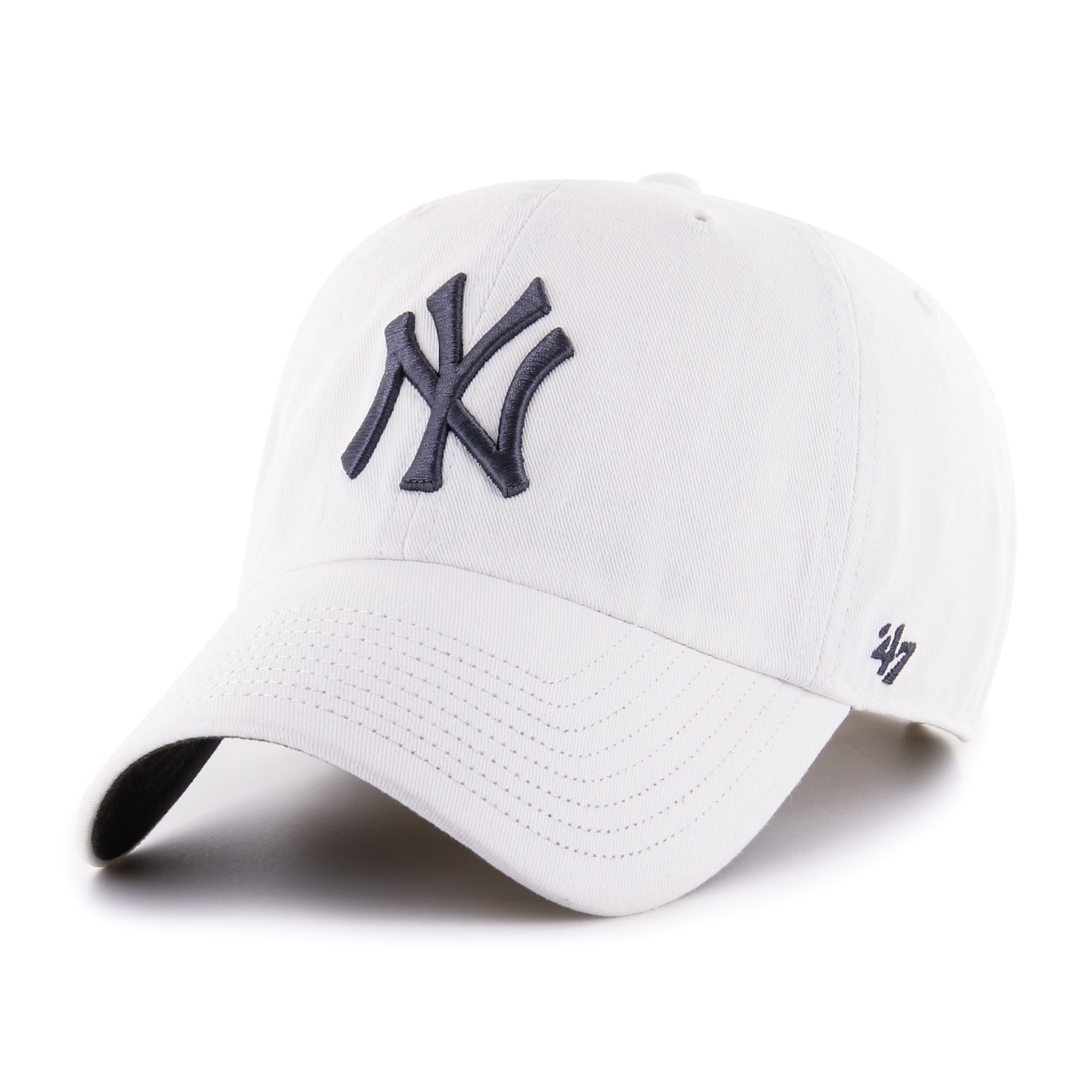 New York Yankees '47 Brand White Noise Clean Up Adjustable