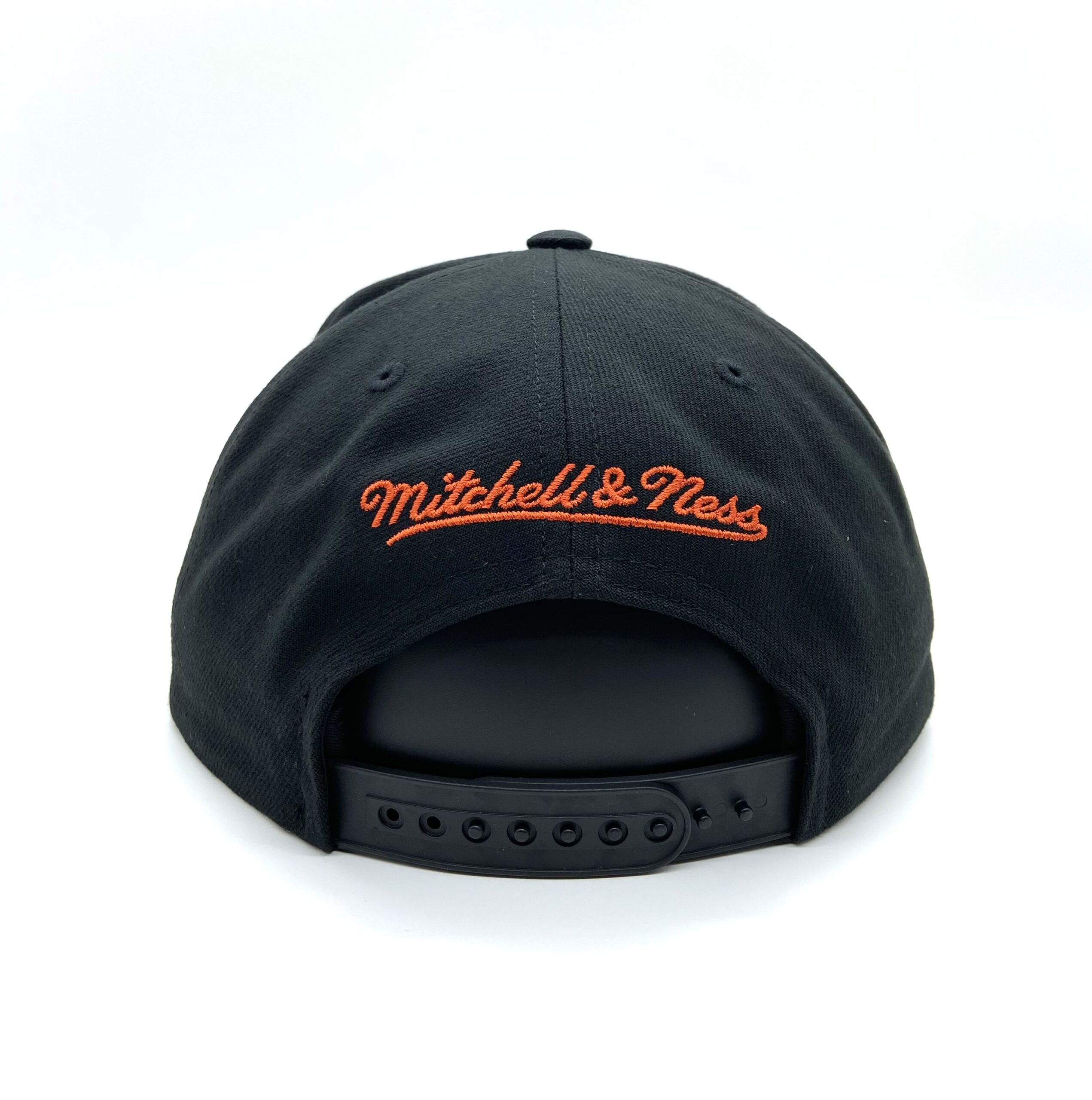 Edmonton Oilers Mitchell Ness Big Face Snapback Hat Black