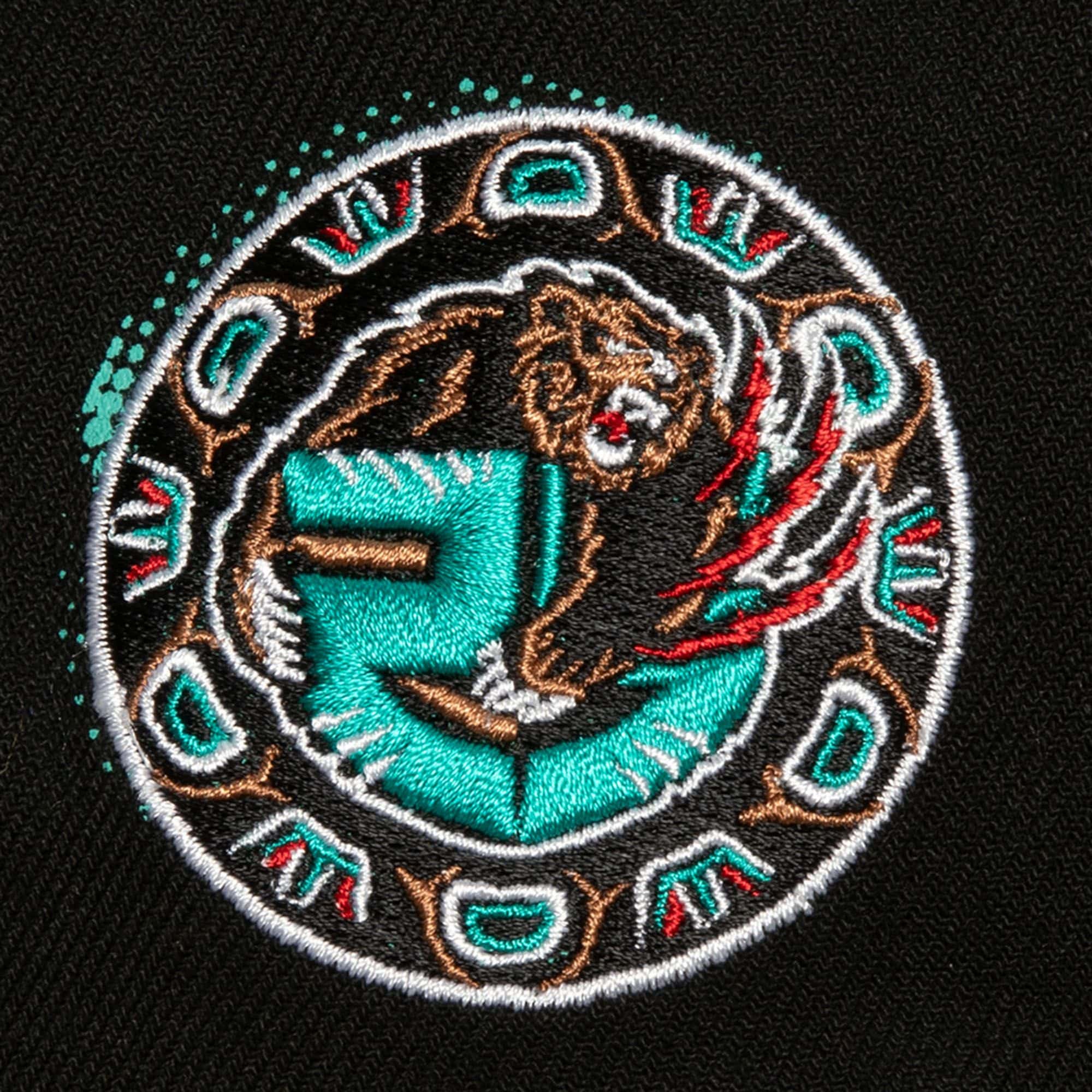 Vancouver Grizzlies Mitchell & Ness Big Face 7.0 Snapback Hat
