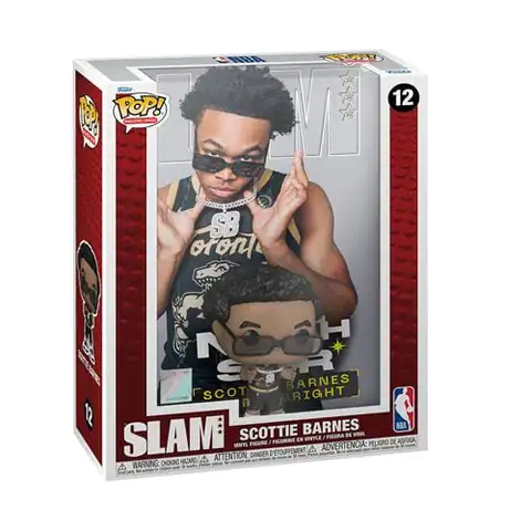 Slam Cover Toronto Raptors Scottie Barnes Funko Pop! Figurine With
