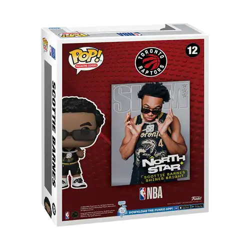 Slam Cover Toronto Raptors Scottie Barnes Funko Pop! Figurine With