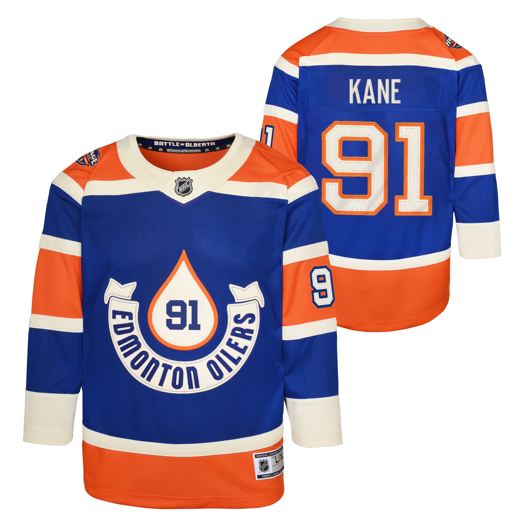 Youth Edmonton Oilers Evander Kane 2023 Heritage Classic