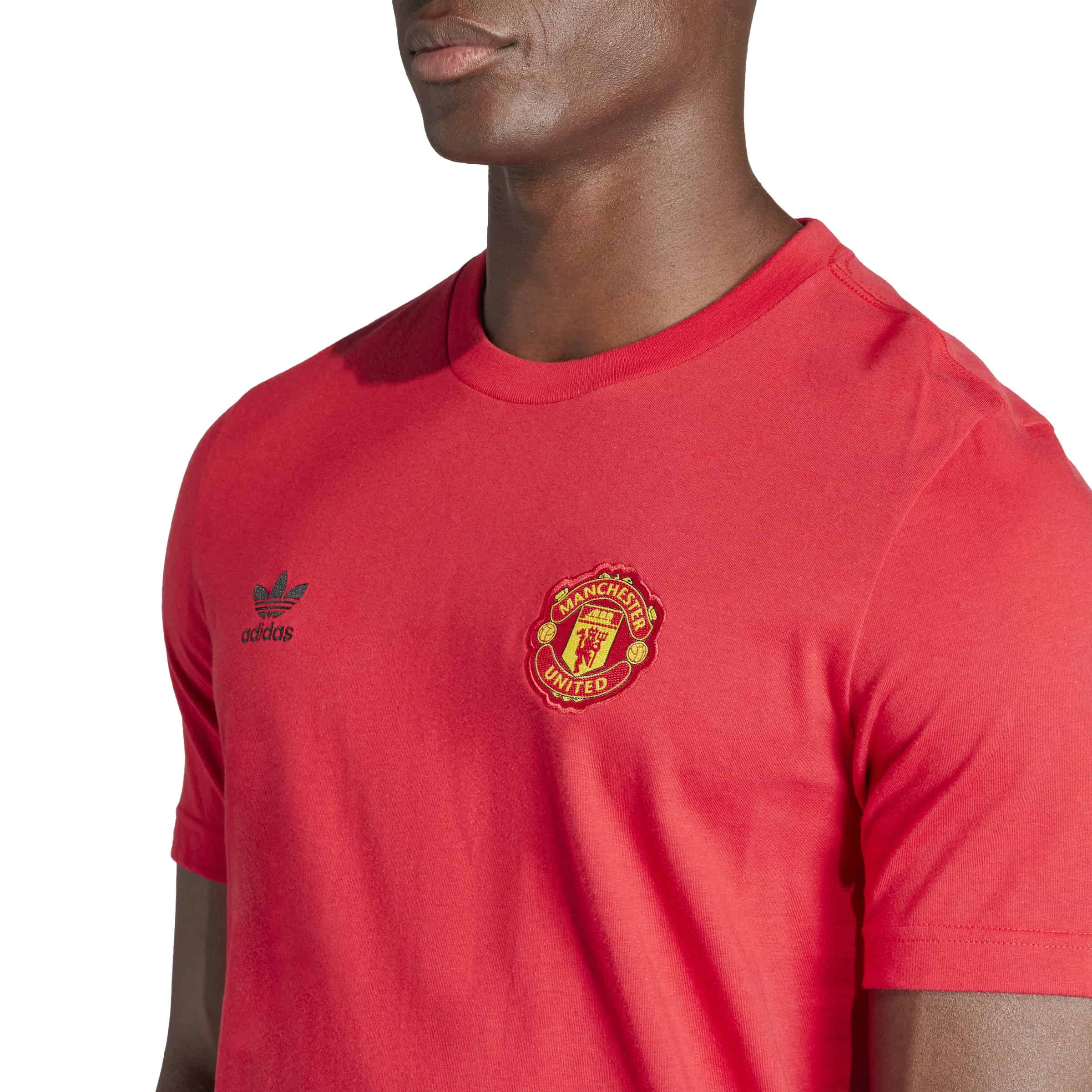 Men's Adidas Manchester United Adidas Originals Essentials T-Shirt