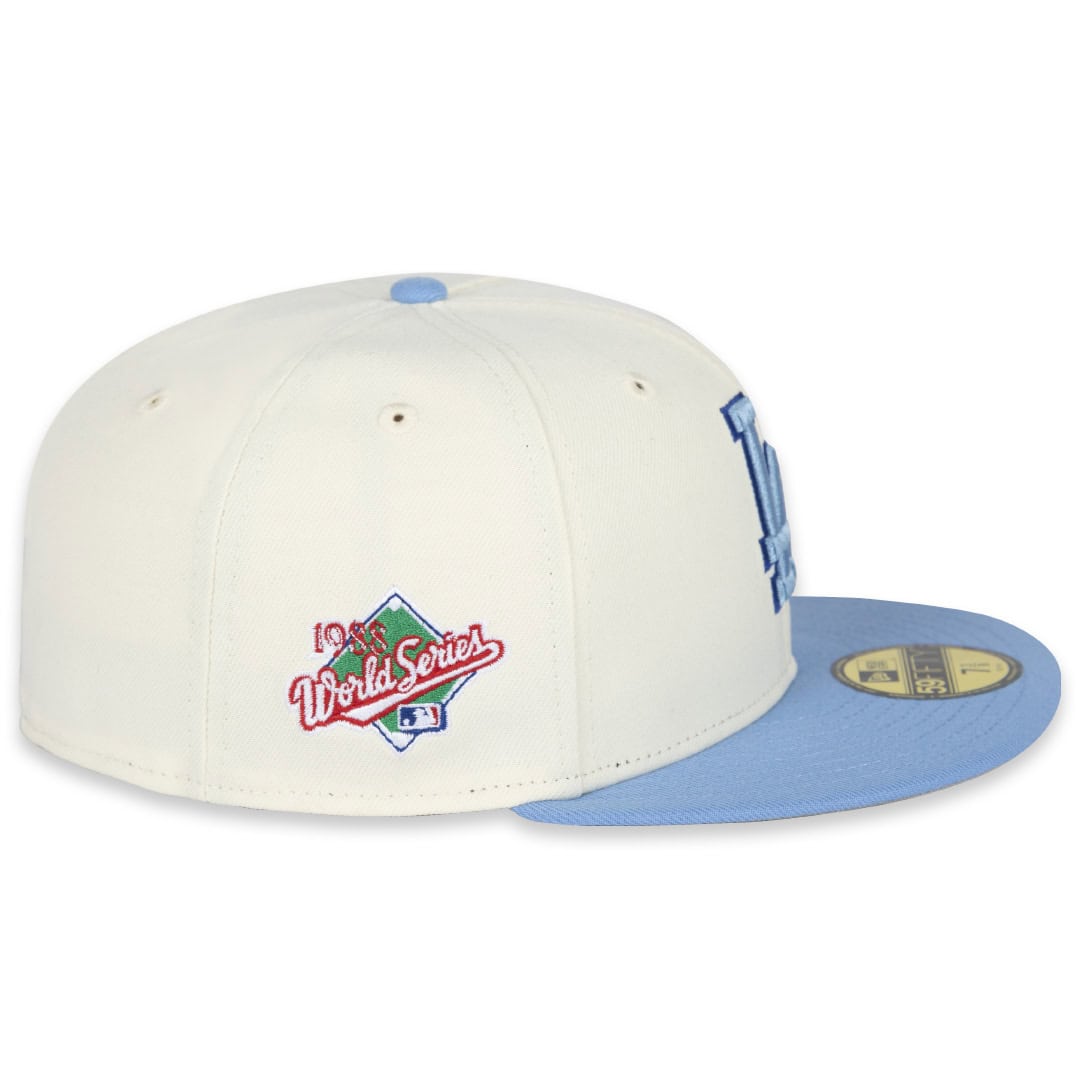 Los Angeles Dodgers New Era Chrome Sky Collection 59FIFTY Fitted