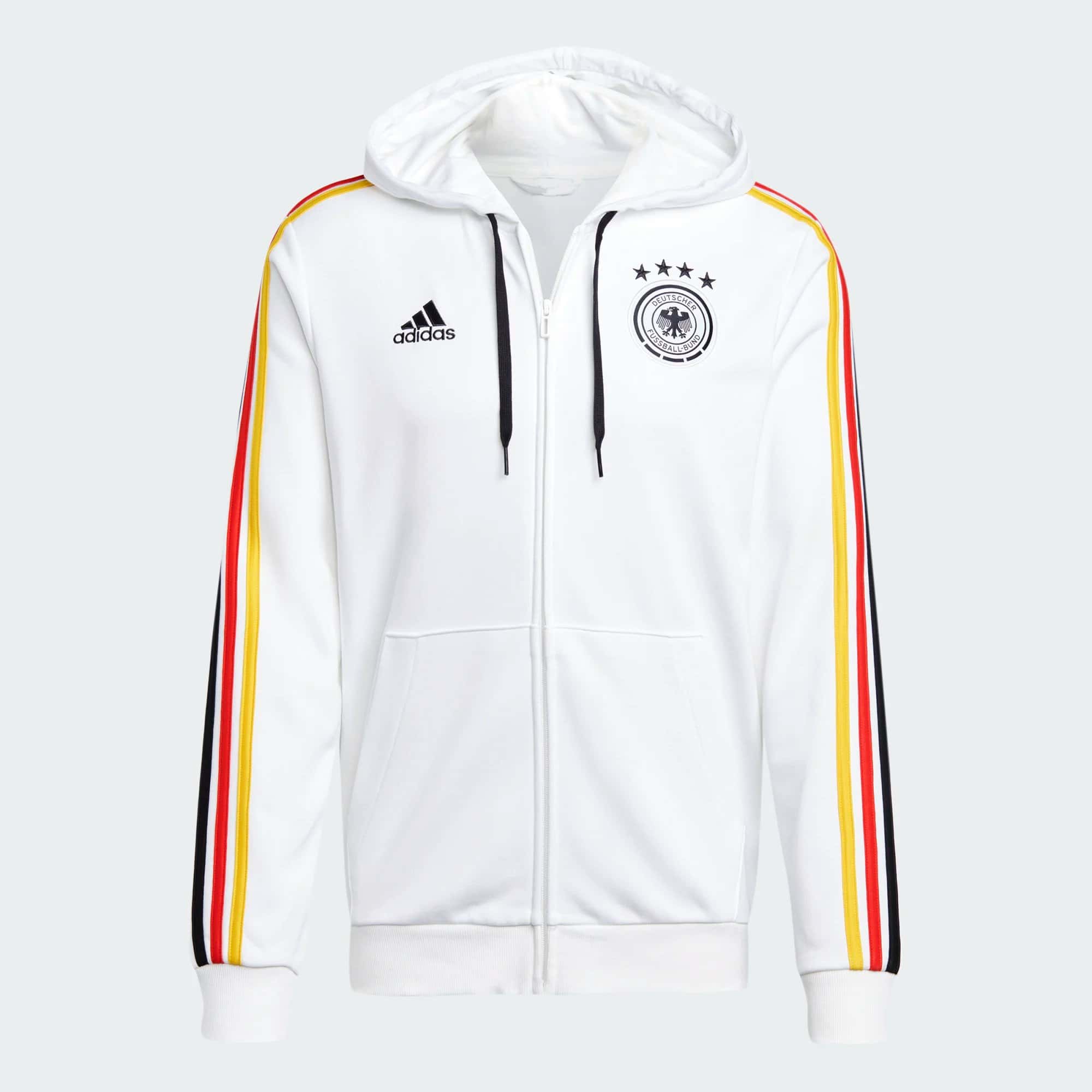 Men's Germany National Soccer Team Adidas DNA Full-Zip Hoodie