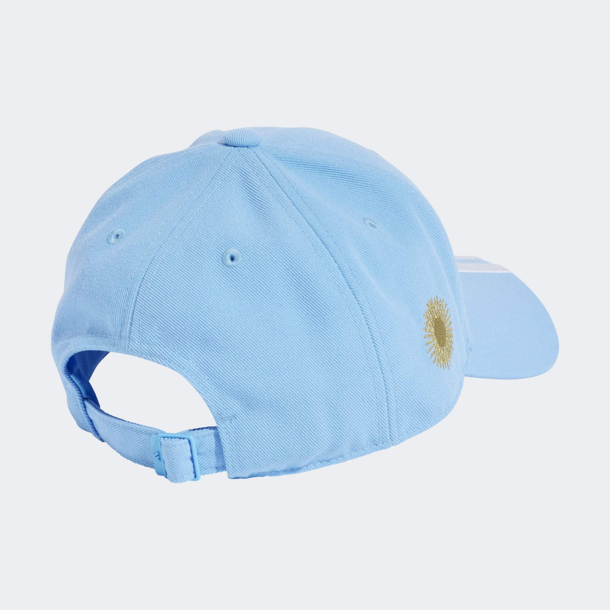 Argentina Soccer Flag Hat - Adjustable Cap, Embroidered Logo, Officially Licensed By Rhinox - View #2