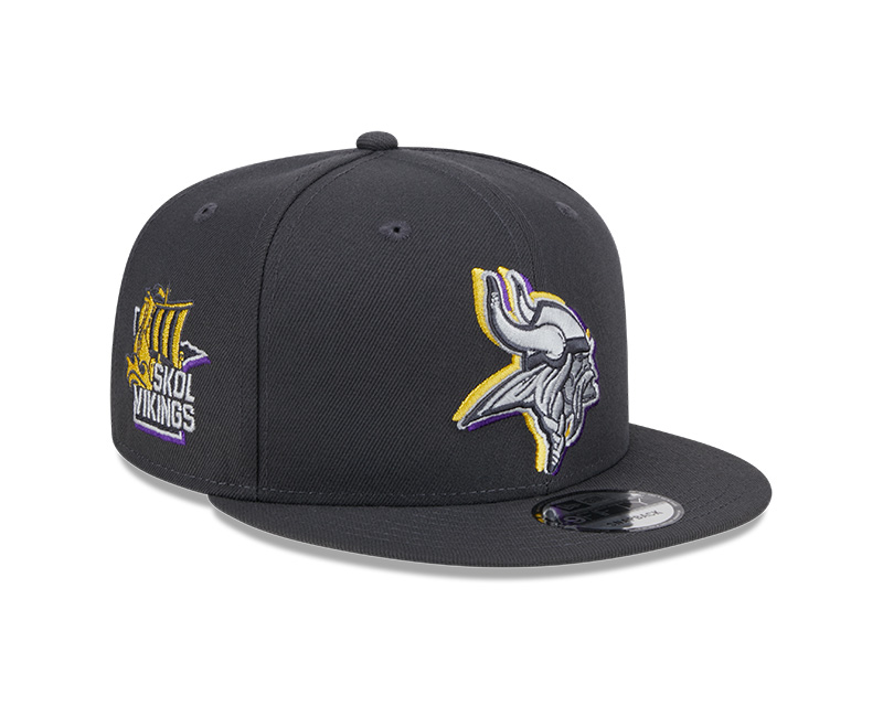 Minnesota Vikings New Era 2024 NFL Draft Official 9FIFTY Snapback