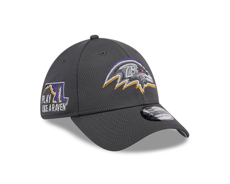 Baltimore Ravens New Era 2024 NFL Draft Official 39THIRTY Flex Hat