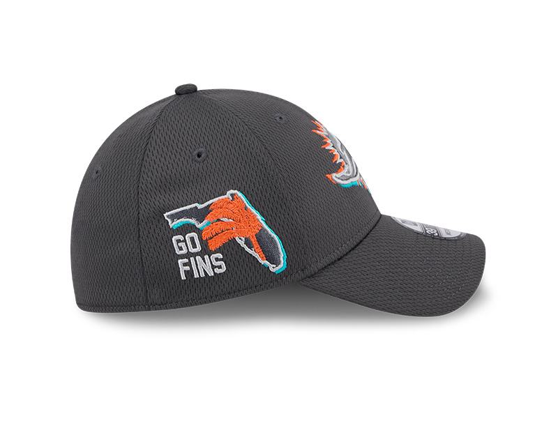 Miami Dolphins New Era 2024 NFL Draft Official 39THIRTY Flex Hat