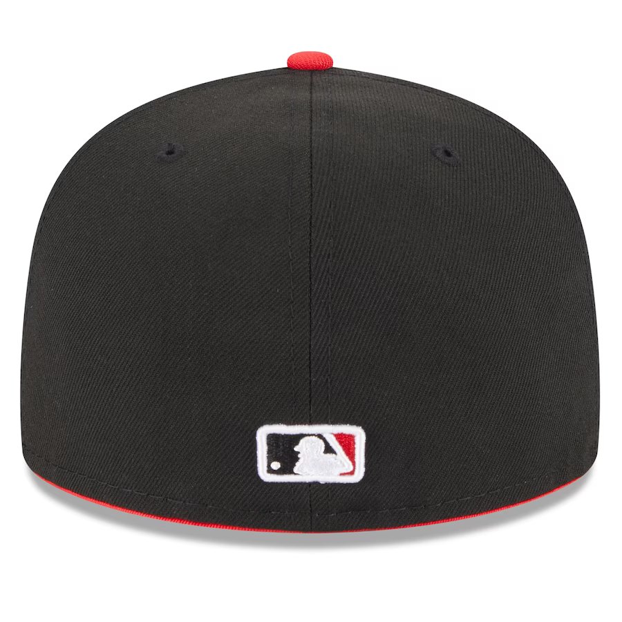 Cincinnati Reds New Era City Connect 59FIFTY Fitted Hat Black