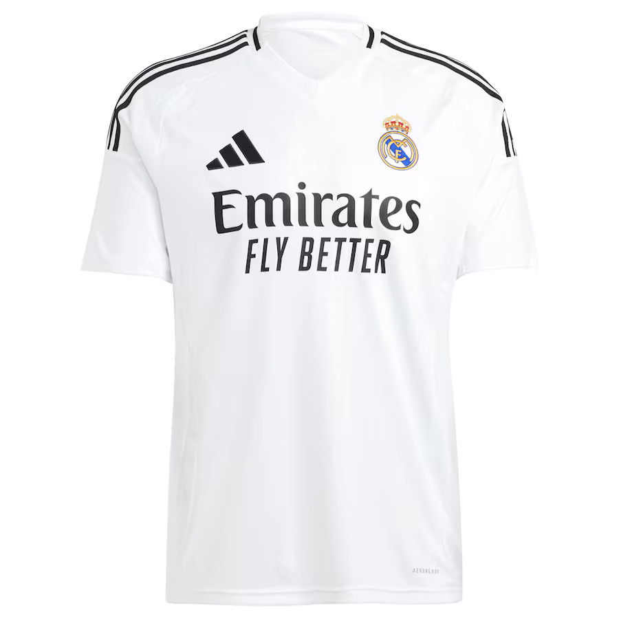 3XL REAL MADRID KYLIAN MBAPPÉ 24/25 Kylian Mbappe Real Madrid Home Long Sleeve Jersey 2024/25