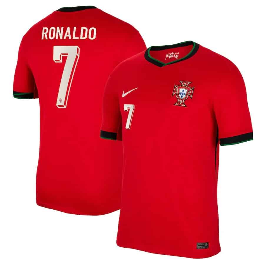 Men s Cristiano Ronaldo Portugal National Team 2024 25 Nike Home Men s Cristiano Ronaldo Portugal National Team 2024 25 Nike Home