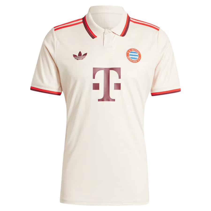 Men's FC Bayern Munich Adidas 24/25 Third Replica Jersey - Off