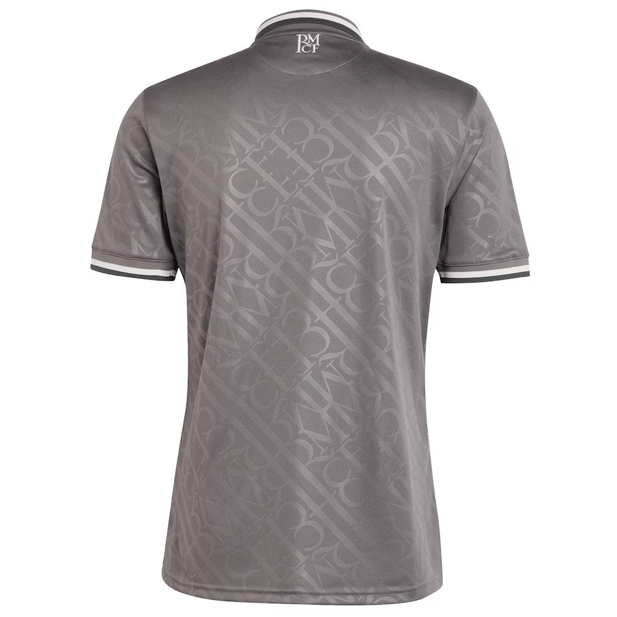 Men's Real Madrid Adidas 24/25 Third Replica Jersey - Charcoal