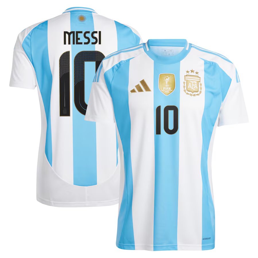 Men's Lionel Messi Argentina National Team Adidas 2024/25 Home