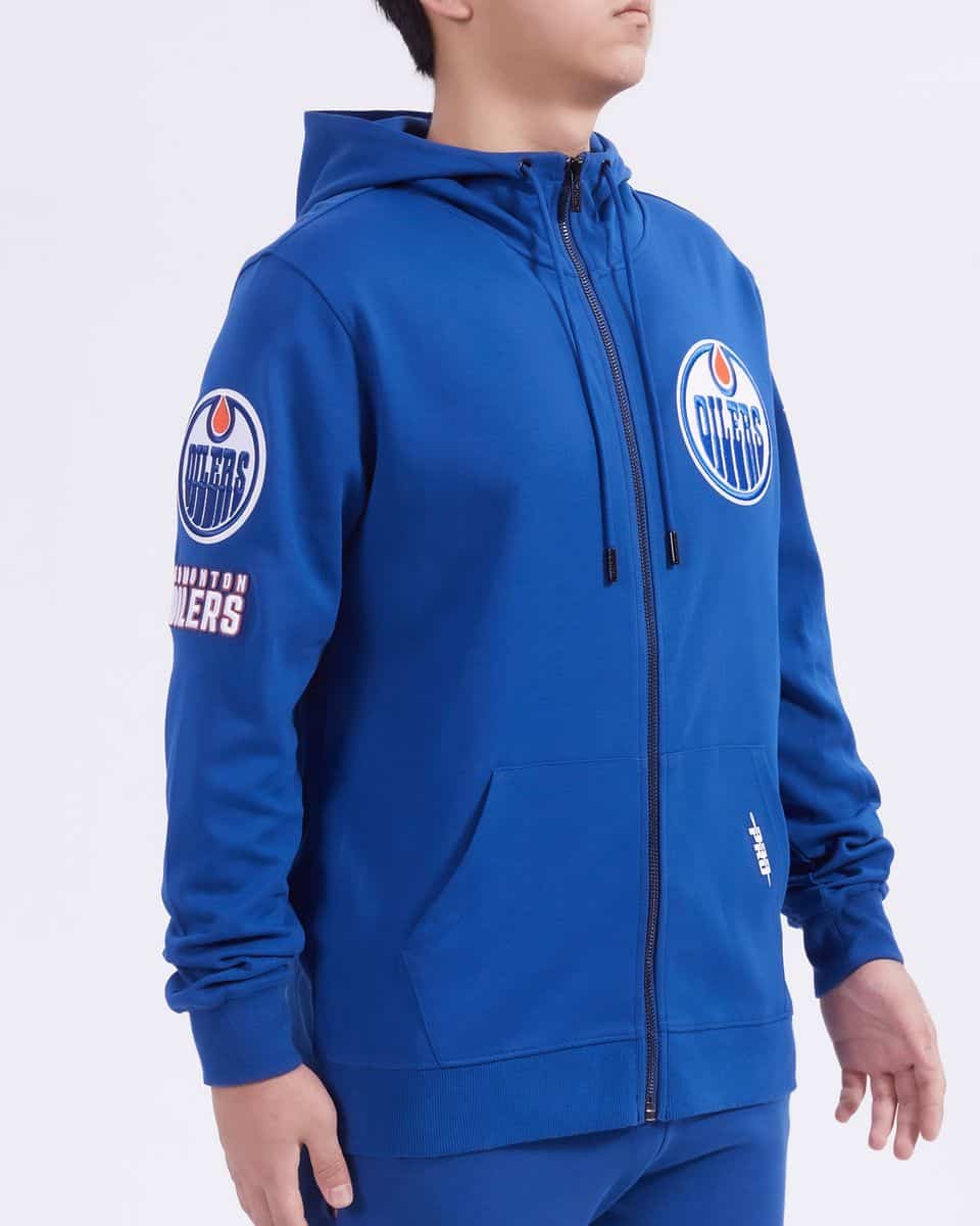 PRO STANDARD New York Rangers Classic Chenille Full-zip Hoodie Jacket - View #2