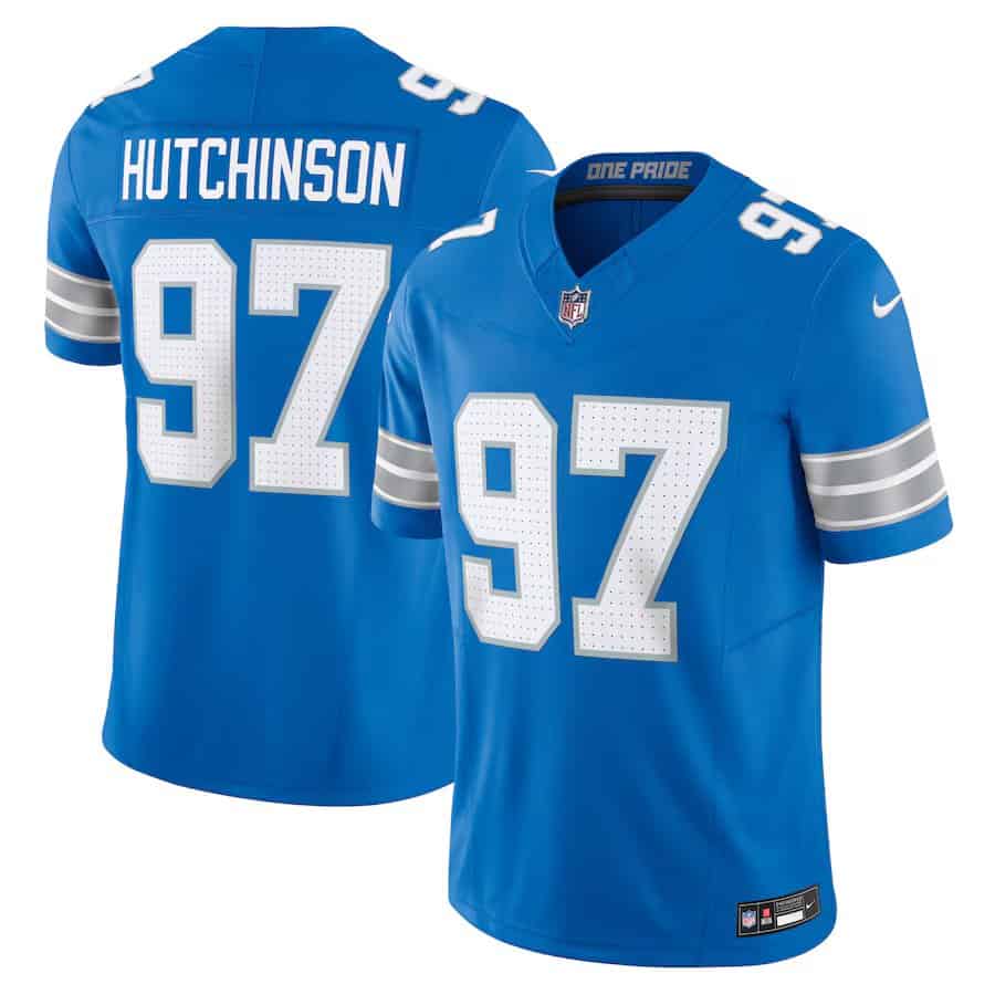 Men's Detroit Lions Aidan Hutchinson Nike Vapor F.U.S.E. Limited