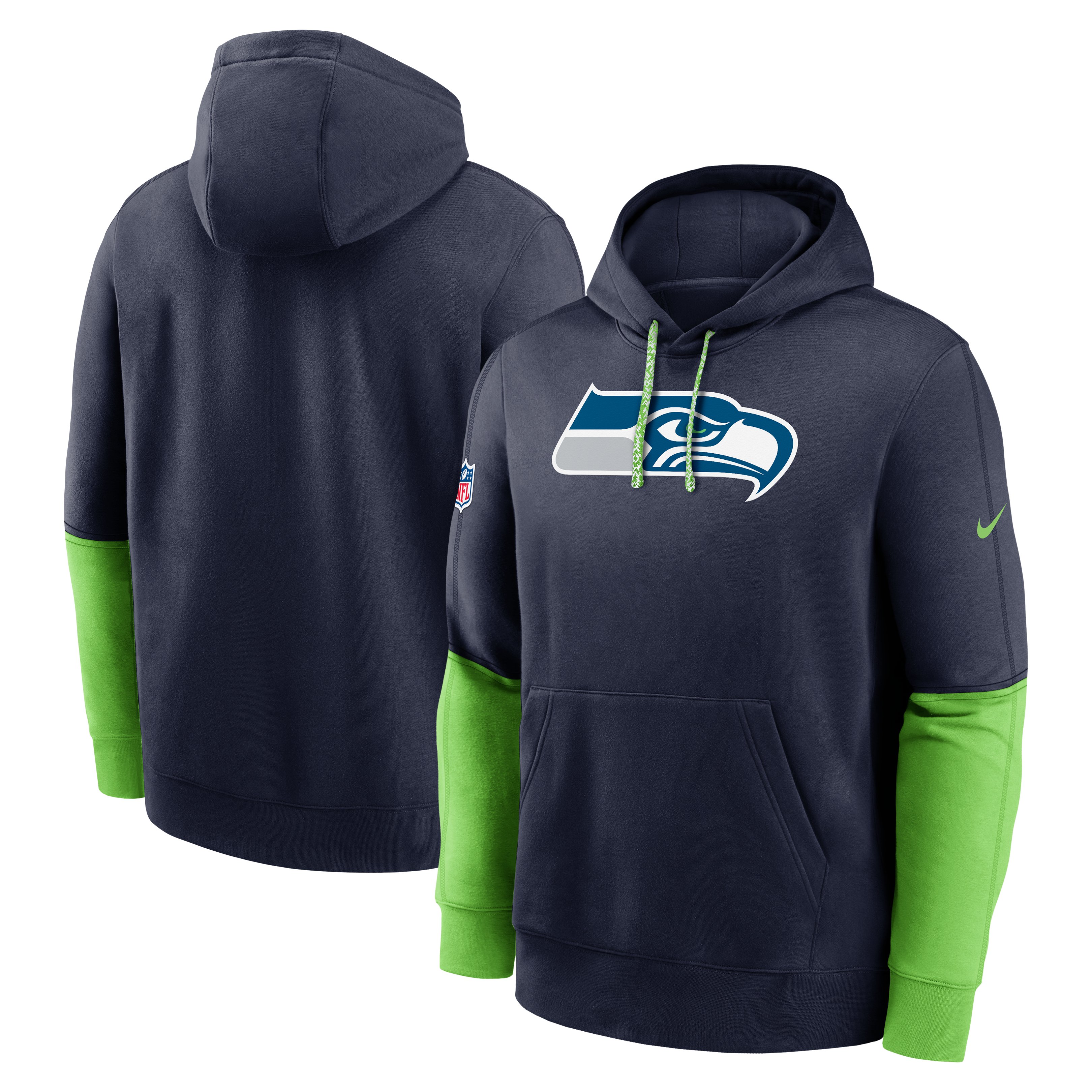 Green Seattle Seahawks Green Hoodie Women's WEAR By Erin Andrews