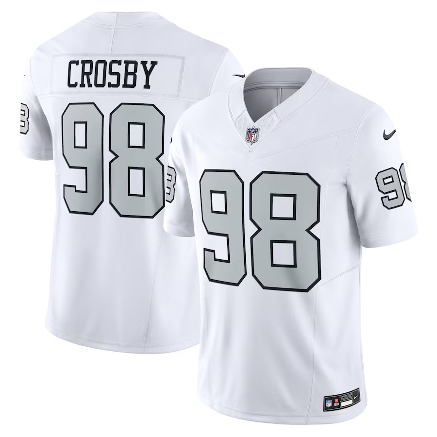 Men's Las Vegas Raiders Maxx Crosby Nike Alternate Vapor