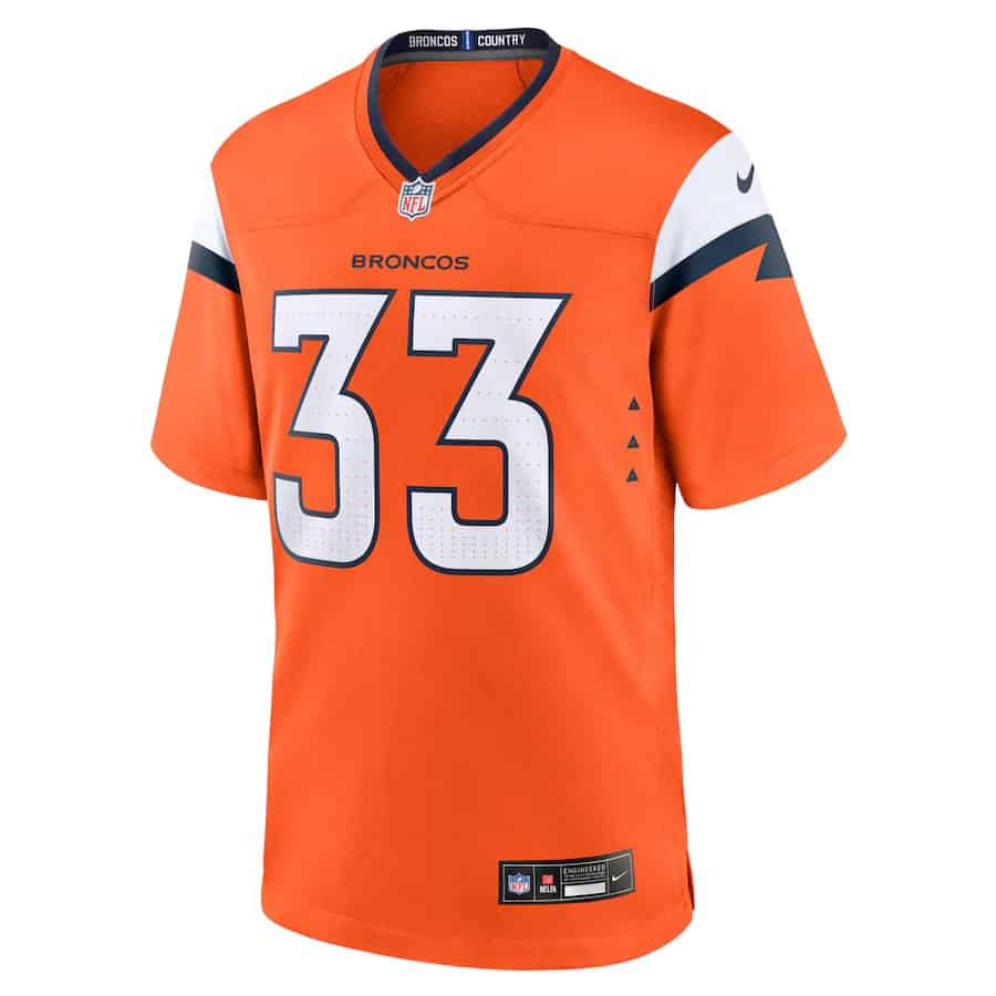 Men's Denver Broncos Javonte Williams Nike Vapor F.U.S.E. Limited